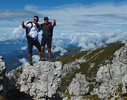 45 Sul cocuzzolo della montagna